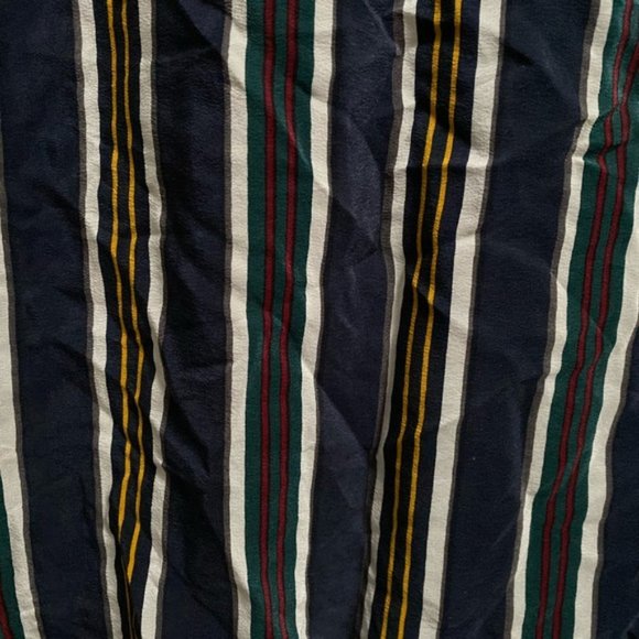 Vintage 100% Silk Striped Blouse Beechers Brook - Picture 6 of 7